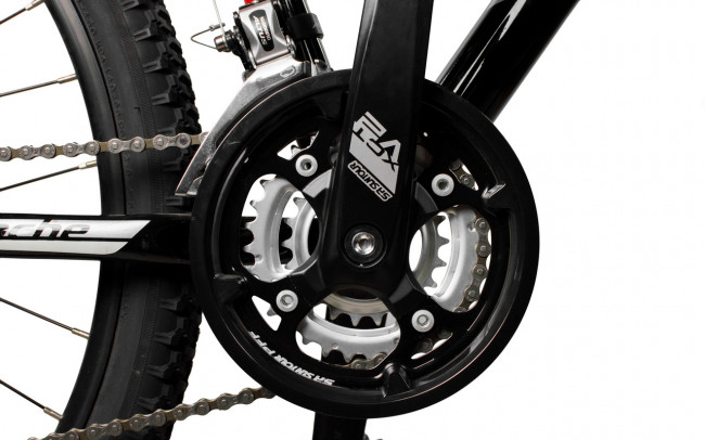 Велосипед Comanche Hurricane Disc 22", черный-серебристый (CH100011)