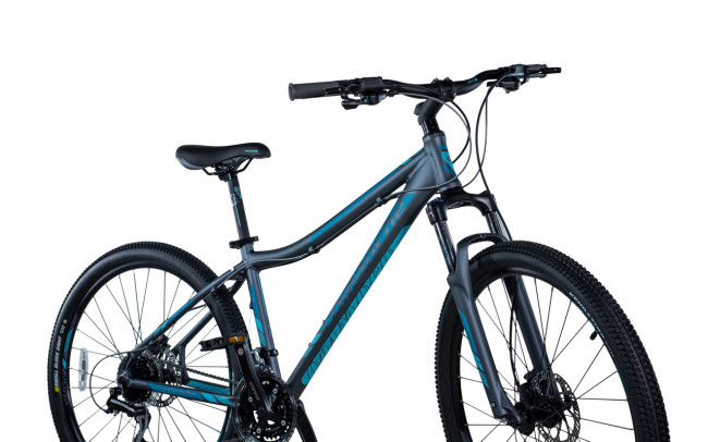 Велосипед Comanche Orinoco 27 L Comp 16", серый-бирюзовый (1000137)