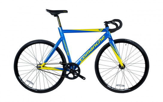 Велосипед Comanche Elit 58CM, синий-желтый
