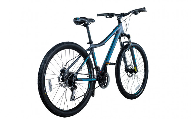 Велосипед Comanche Orinoco 27 L Comp 17.5", серый-бирюзовый (1000138)