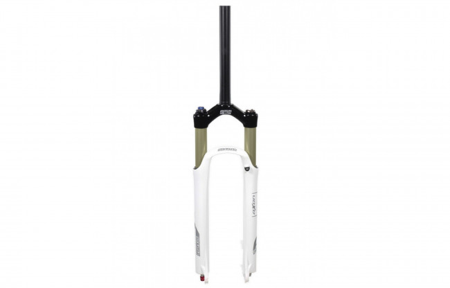 Вилка SR Suntour SF12 Axon RL RC 100 26", белый (SS100361)