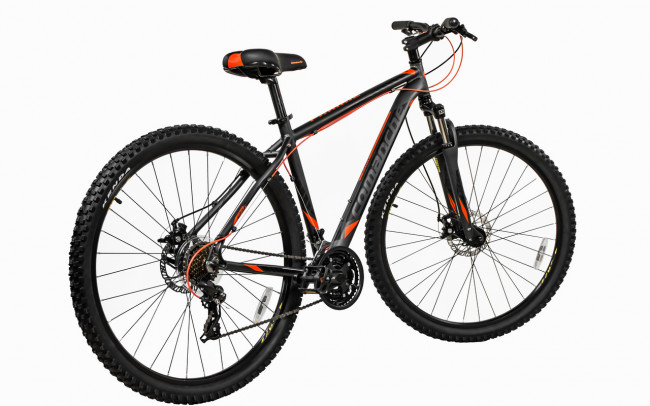 Велосипед Comanche Prairie 29 Disc 23", серый-оранжевый (1000193) Велосипед Comanche Prairie 29 Disc 23", серый-оранжевый (1000193)