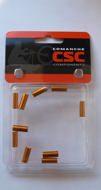 Наконечник рубашки переключения CSC End Cup SH-4AC 4MM, золотой (2800302) Наконечник рубашки переключения CSC End Cup SH-4AC 4MM, золотой (2800302)