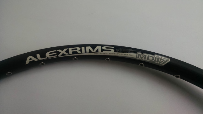 Обод Alex Rims MD17 AV 32H 26", черный (1700033)