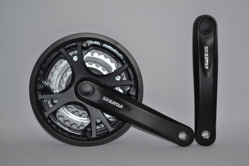 Шатун SR Suntour CW14 XCC T202 PBIBG 175MM 42/32/22T, черный
