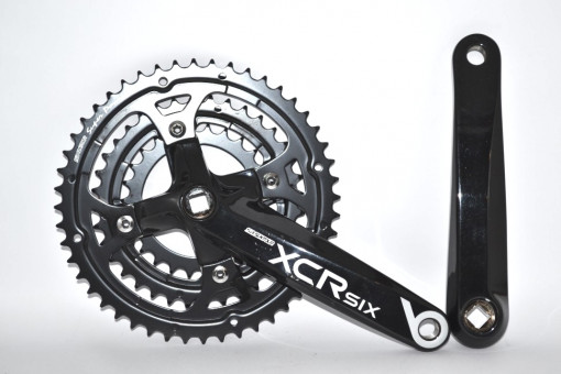 Шатун SR Suntour CW14 XCR6 T418 BD 175MM 48/36/26T, черный
