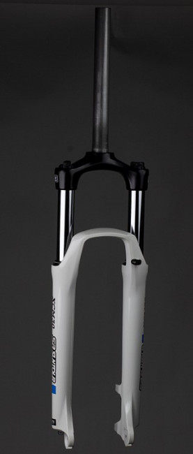 Вилка SR Suntour SF15 XCM DS 120 27.5", білий (SS100195)