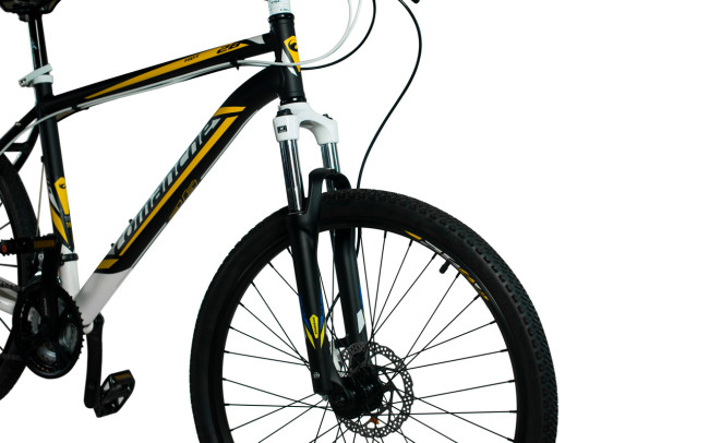 Велосипед Comanche Niagara Comp 19", черный-желтый (CH100175)