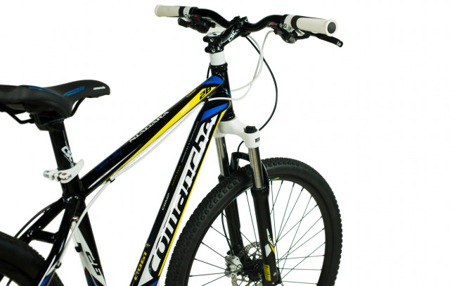 Велосипед Comanche Niagara Comp 19", черный-желтый (CH100175)