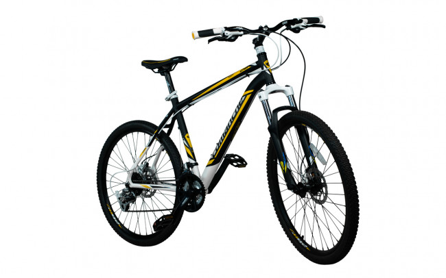 Велосипед Comanche Niagara Comp 19", черный-желтый (CH100175)