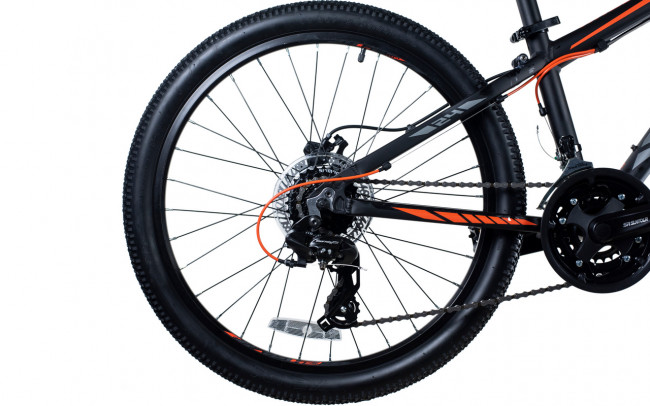 Велосипед Comanche Areco Comp 12.5", черный-оранжевый (CH100104)