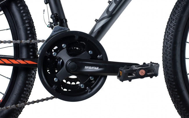Велосипед Comanche Areco Comp 12.5", черный-оранжевый (CH100104)