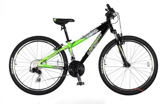 Велосипед Comanche Ontario Comp 15", черный-зеленый (CH100029) Велосипед Comanche Ontario Comp 15", черный-зеленый (CH100029)