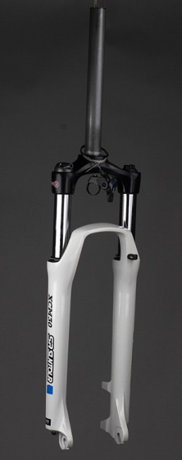 Вилка SR Suntour SF15 XCM DS RL 120 27.5", білий (1200112)