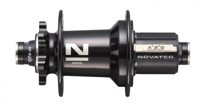 Втулка задняя Novatec XD642SB/A ABG 12x142 32H, черный