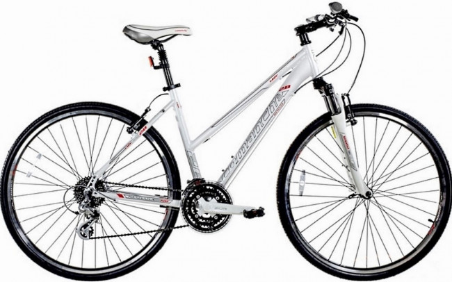 Велосипед Comanche Niagara Cross L 15", білий-сірий (CH100177)