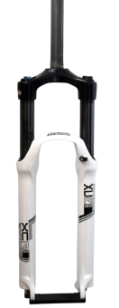 Вилка SR Suntour SF14 XCR DS LO R AIR A 120 26", белый