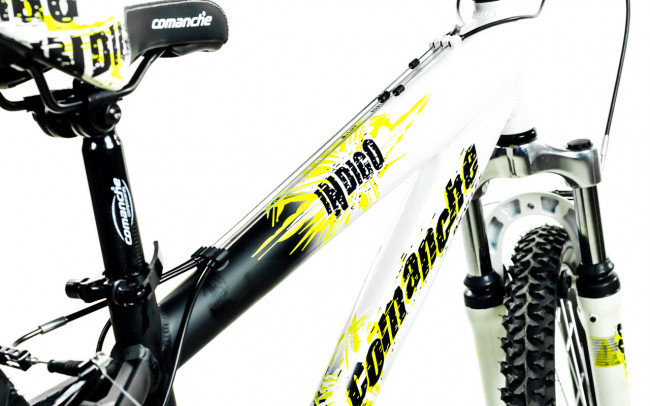 Велосипед Comanche Indigo 14", белый-черный (CH100081)