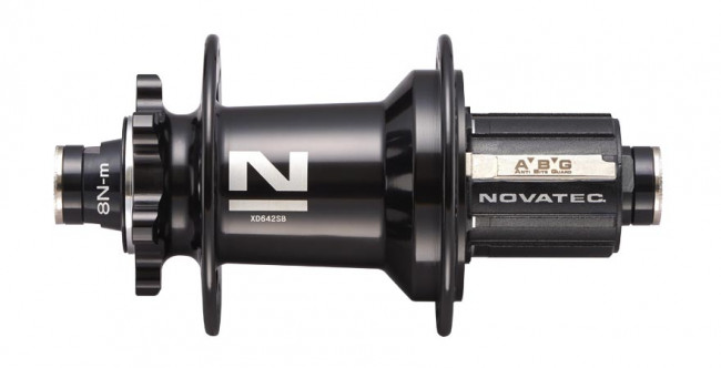 Втулка задняя Novatec XD642SB/A ABG 12x142 36H, черный (NT100169) Втулка задняя Novatec XD642SB/A ABG 12x142 36H, черный (NT100169)