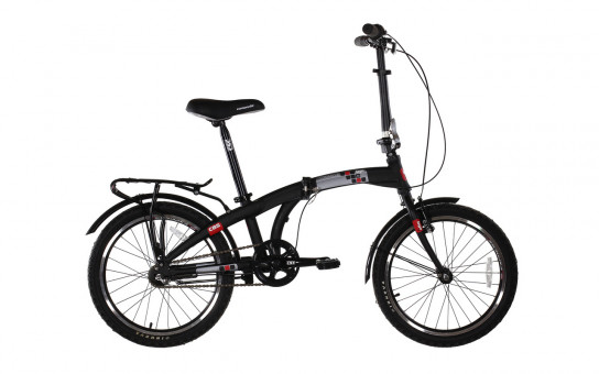 Велосипед Comanche Lago 10", черный-красный