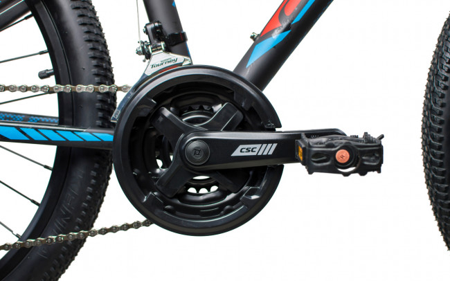 Велосипед Comanche Areco Disc 12.5", черный-оранжевый (CH100106)