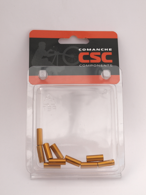 Наконечник рубашки переключения CSC End Cup SH-4ACW 4MM, золотой (2800308)