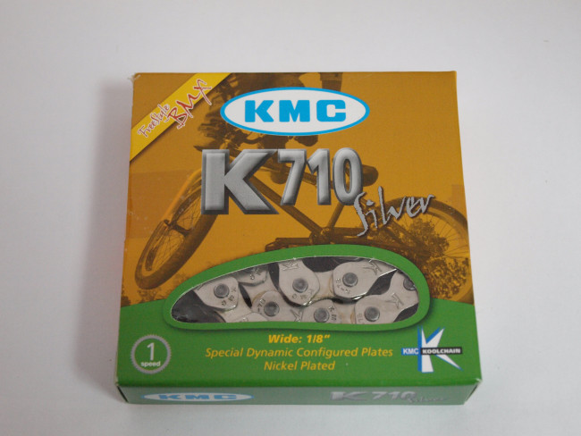 Ланцюг KMC K710 100L, сріблястий (KC100123)