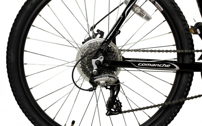 Велосипед Comanche Tomahawk Disc 20.5", черный-серебристый (CH100072)