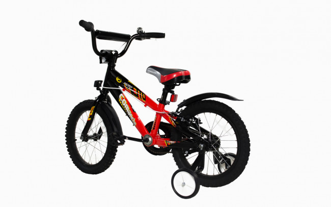 Велосипед Comanche Moto W16 8", черный-красный (CH100170)