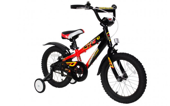 Велосипед Comanche Moto W16 8", черный-красный (CH100170)