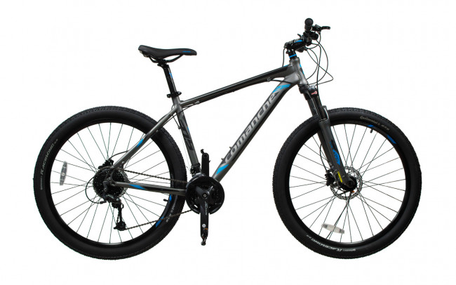 Велосипед Comanche Backfire 27 20.5", сірий-синій (CH100111)