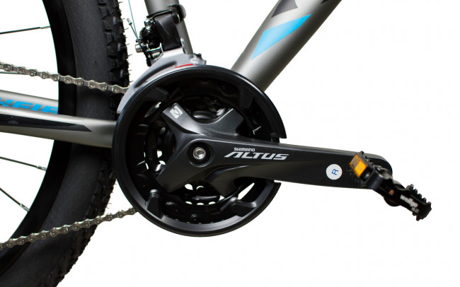 Велосипед Comanche Backfire 27 20.5", сірий-синій (CH100111)