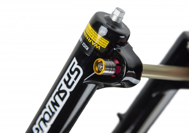 Вилка SR Suntour SF19 Durolux Boost R2C2 PCS 15QLC TI 110 180 27.5", черный (1200167)