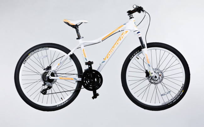 Велосипед Comanche Orinoco L Comp 19", белый-желтый (CH100050) Велосипед Comanche Orinoco L Comp 19", белый-желтый (CH100050)