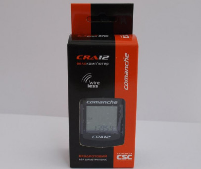 Велокомпьютер CSC CRA 12, черный