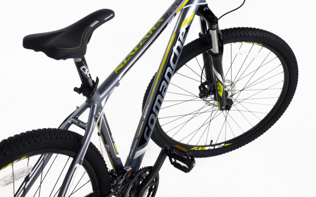 Велосипед Comanche Niagara 29 Comp 19", серый-желтый (CH099985)