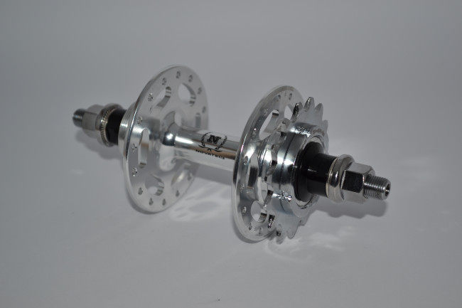 Втулка задняя Novatec A186SBT/F Fix-Fix 32H, серебристый (NT100128)
