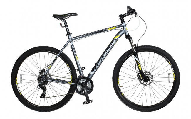Велосипед Comanche Niagara 29 Comp 23", серый-желтый (CH099988)