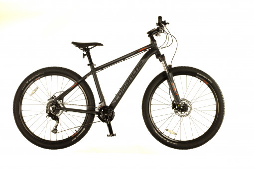 Велосипед Comanche Hurricane 27 S-PRO 17.5", серый-черный