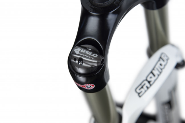 Вилка SR Suntour SF16 Raidon XC DS RL R 120 27.5", белый (1200136)