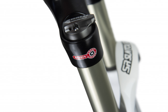 Вилка SR Suntour SF16 Raidon XC DS RL R 120 27.5", белый (1200136)