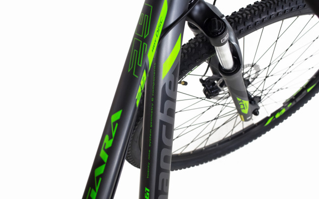 Велосипед Comanche Niagara 29 Disc 17.5", серый-зеленый (CH099990)