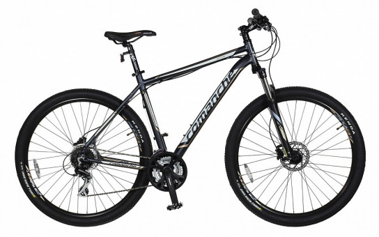 Велосипед Comanche Tomahawk 29 1.0 19", черный-золотой