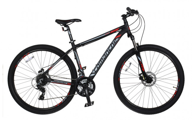 Велосипед Comanche Niagara 29 Disc 19", черный-красный (CH099992)
