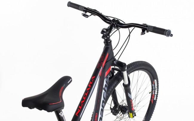 Велосипед Comanche Niagara 29 Disc 21", черный-красный (CH099993)