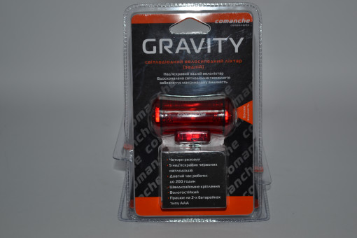 Мигалка CSC Gravity Light, черный