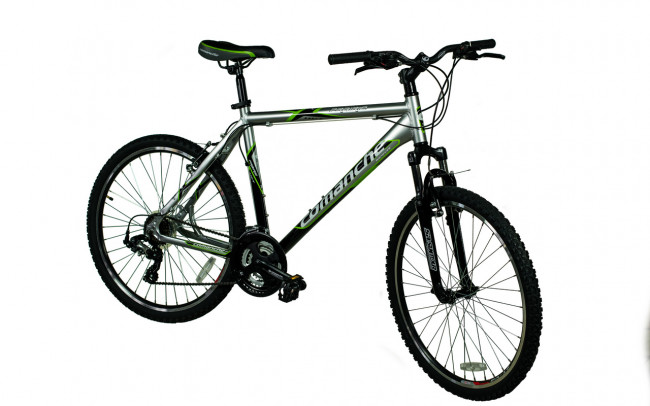 Велосипед Comanche Prairie Comp M 20", серебристый-зеленый (CH100242) Велосипед Comanche Prairie Comp M 20", серебристый-зеленый (CH100242)