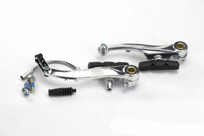 Тормоз V-Brake CSC TX-117, серебристый (CC100643)